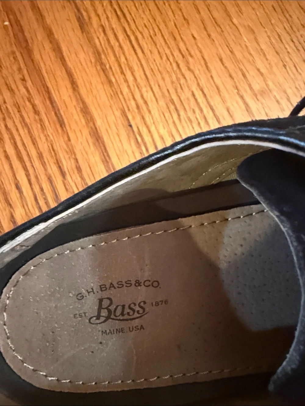 G.H. Bass & Co. classic black